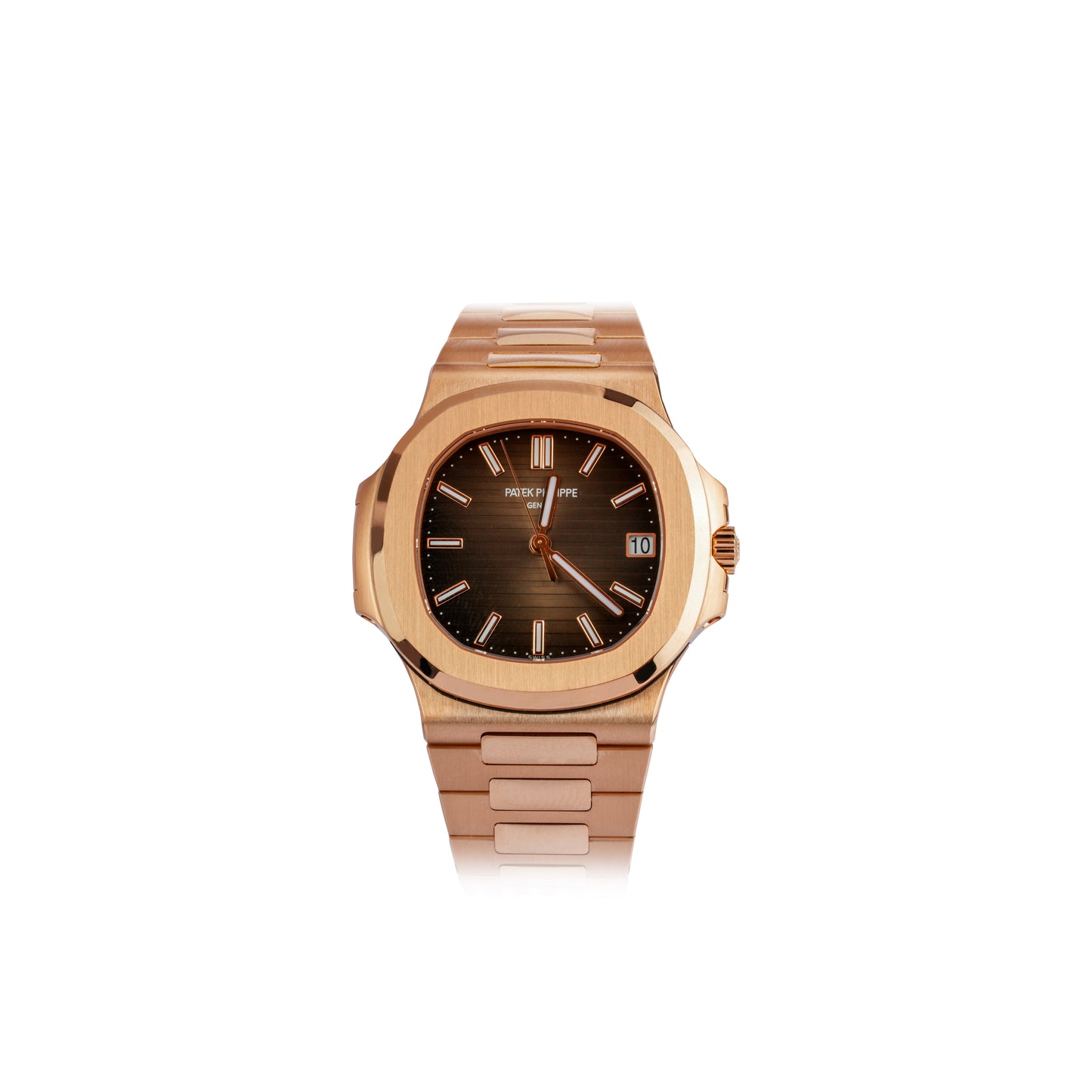 Patek Philippe Nautilus 5711/1R Rose Gold with Brown Sunburst Dial